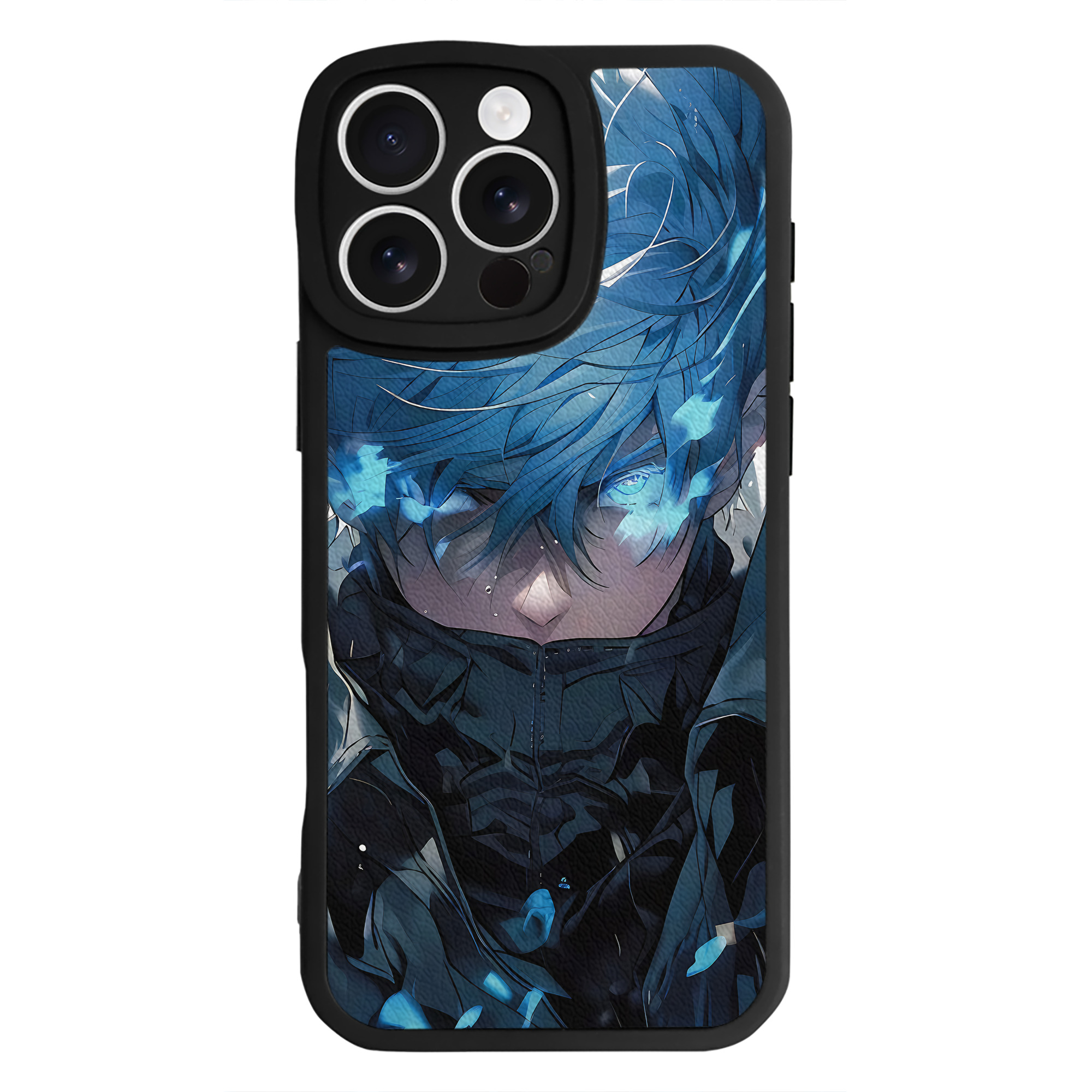 （画像用） 呪術廻戦 Jujutsu Kaisen 【iPhone 16シリーズ対応】シリコンスマホケース（レザー調） 材質：シリコン